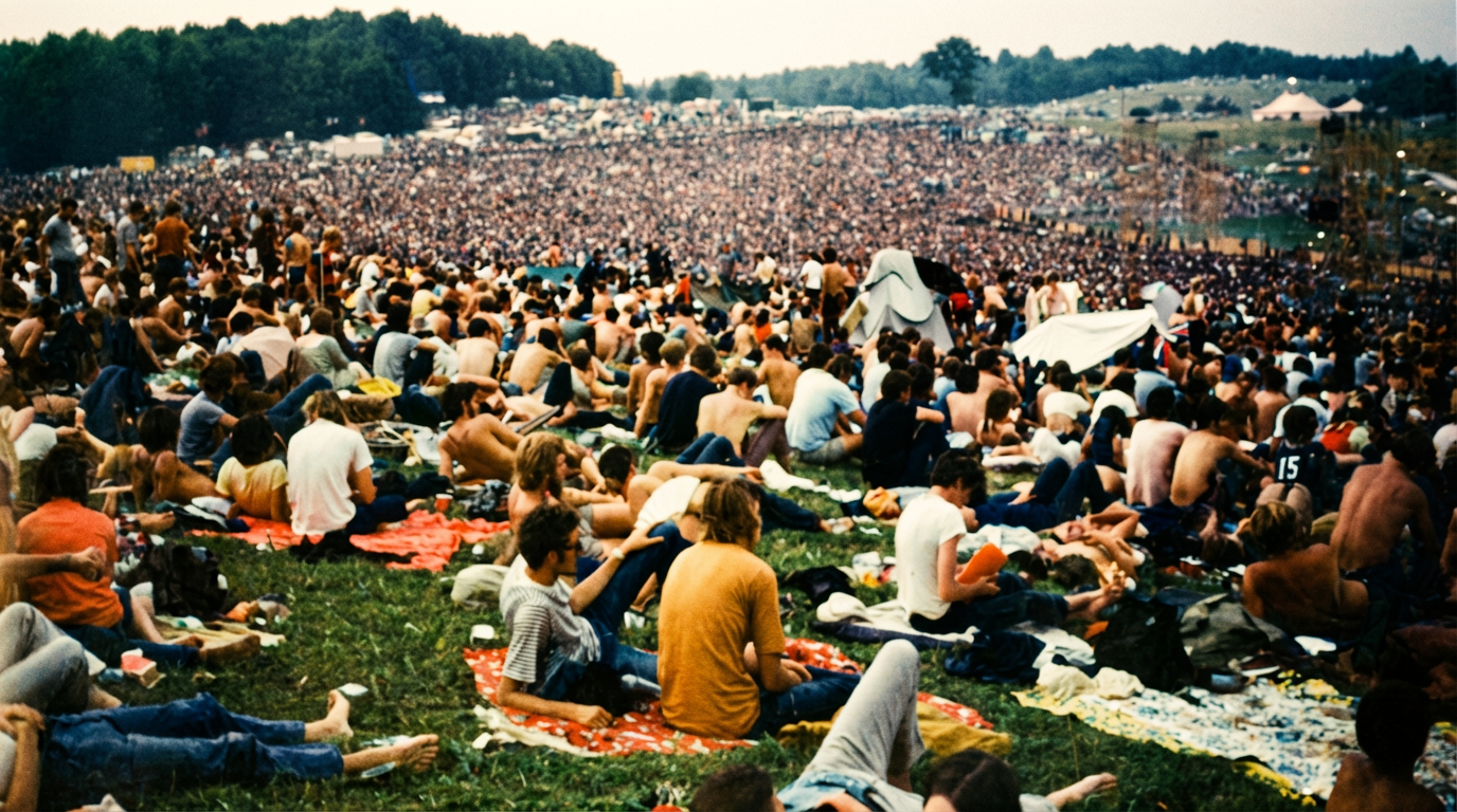 Woodstock 1960s Music Festival